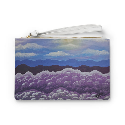 Sunset Landscape Clutch Bag - Stylish and Functional Accessory