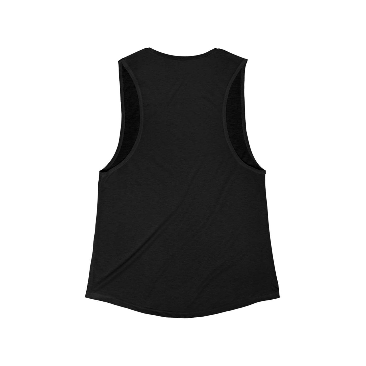 Autumn Pathway Women's Flowy Scoop Muscle Tank - Nature-Inspired Artwear